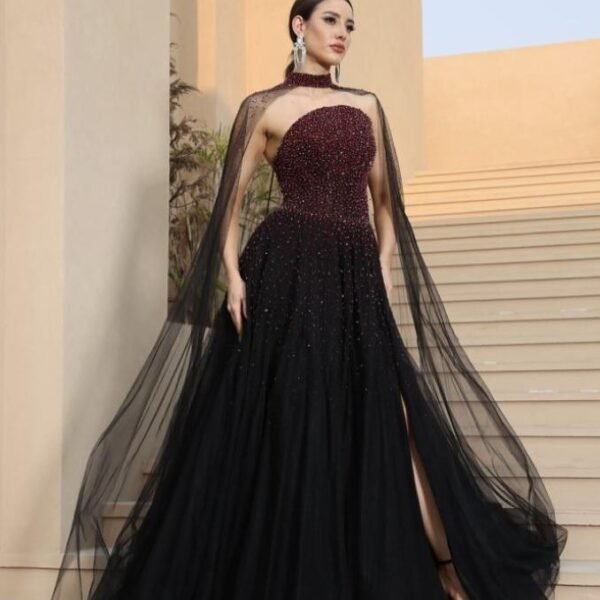 فستان شيفون لولي